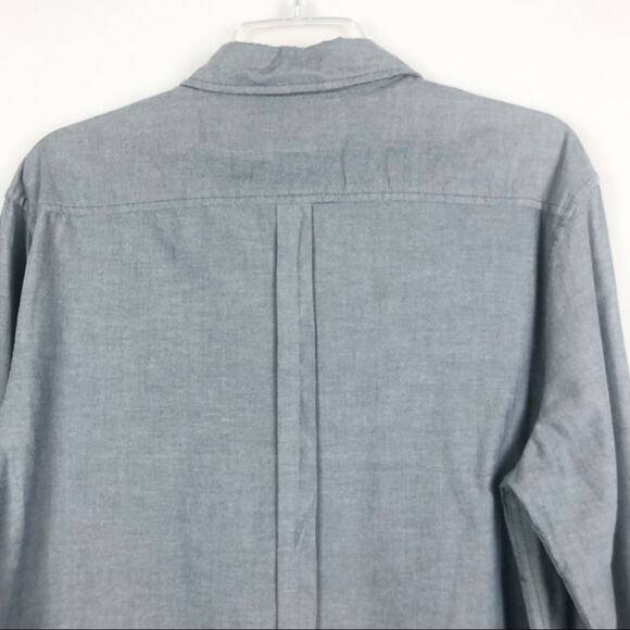 NWT Threads & Heirs Men’s Button Down Blue Shirt Size Medium - Picture 7 of 10